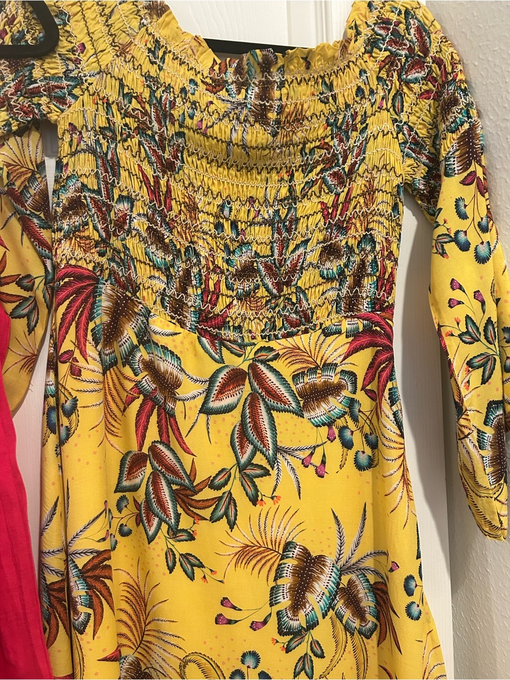 Farm Rio Bria Smocked Dress - Picture 3 of 5